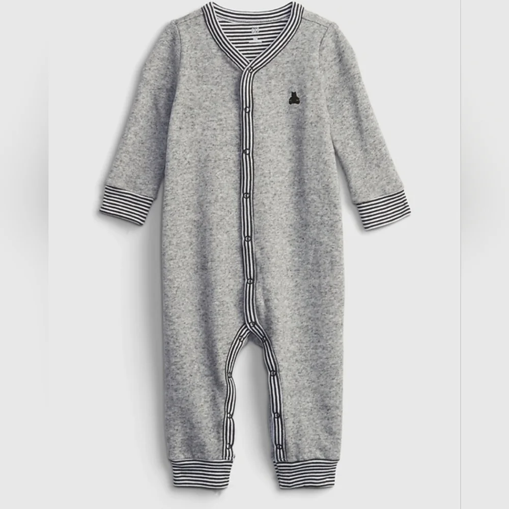 Baby Gap Girl Boy Brennan Bear One-Piece‎ Size 3-6 Months